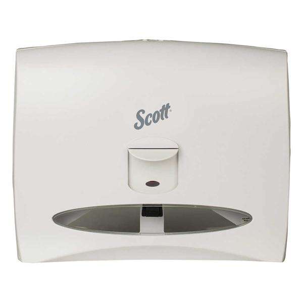 Dispenser Toilet Seat Cover Windows Personal Seats Plastic White Ea